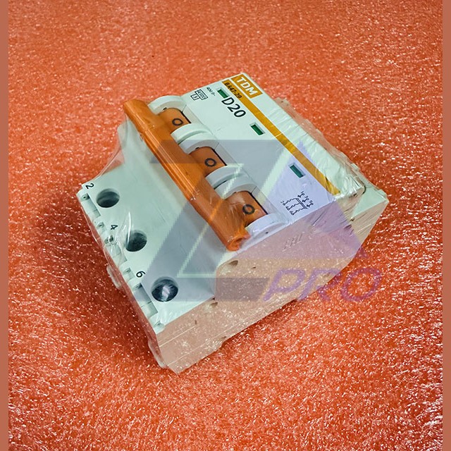 Автоматический выключатель В20 ВА47-29 3Р 20А 4,5кА SQ0206-0174 TDM