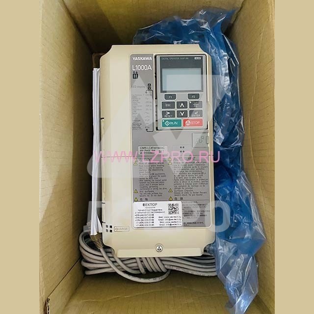 Частотный преобразователь L1000A 7,5 кВт CIMR-LC4F0018BAC Yaskawa
