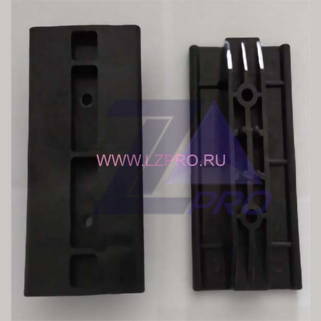 Вкладыш направляющей поручня эскалатора L=120мм, ширина 55 мм OTIS XIZI (пр-во Россия)