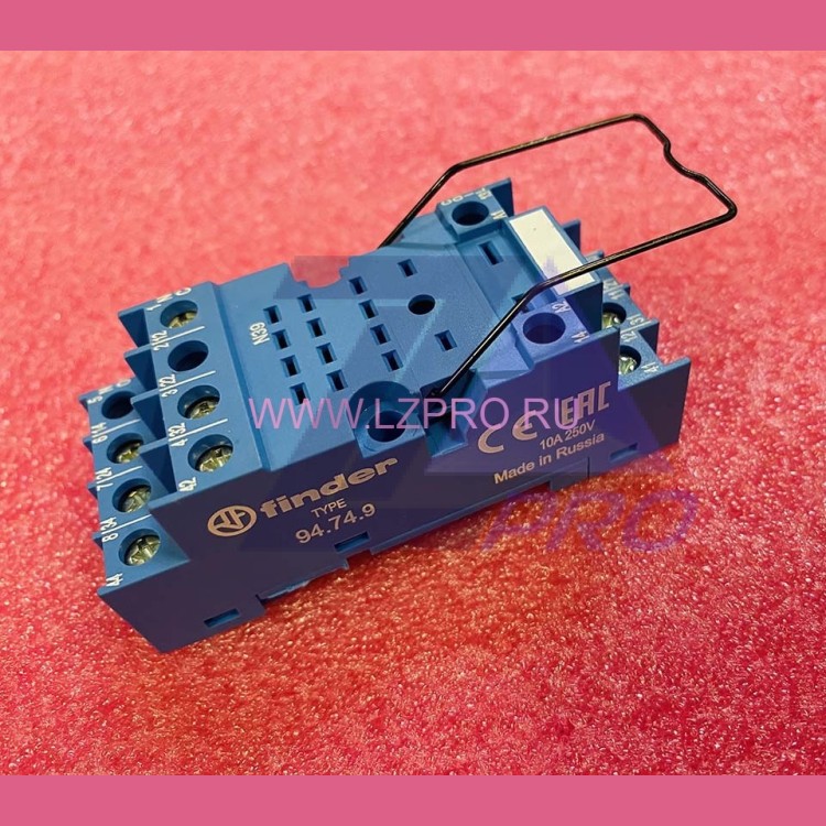 Колодка (розетка) 94.74.9 Finder