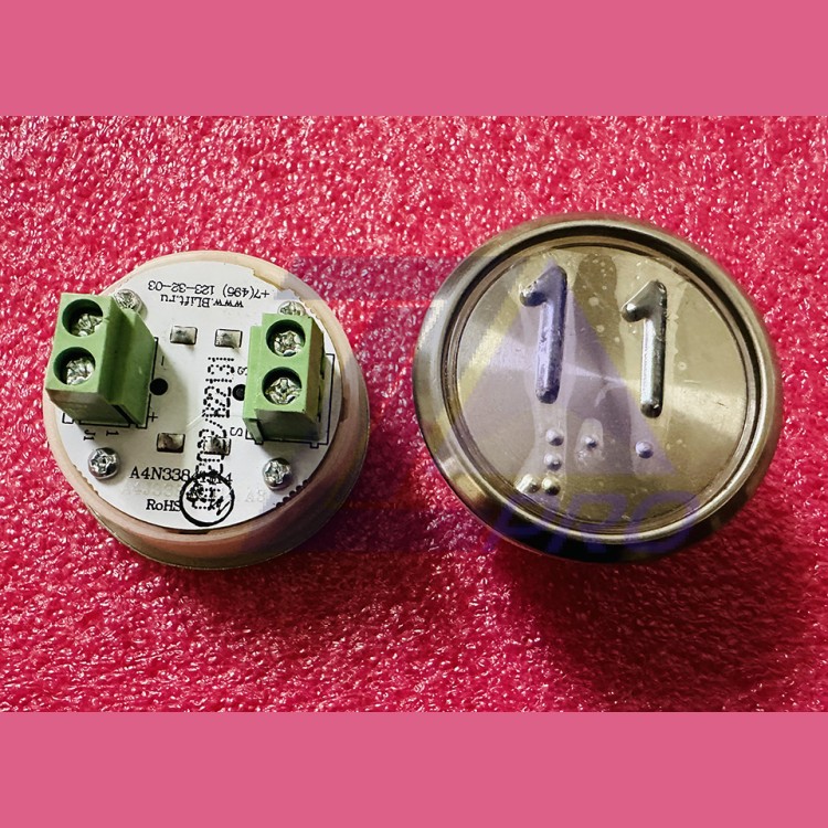 Модуль кнопочный A4N33841$14 белая подсветка Брайль "11" BBP-R331-CMPLT-S-W-11(EA2406S-S-W-11) ЩЛЗ