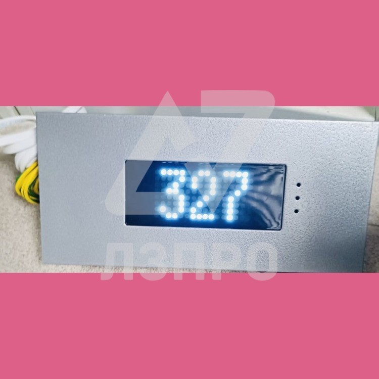 Указатель лифтовой (табло матричное, белая индикация) УЛ11К32073АЩУЗ ЩЛЗ