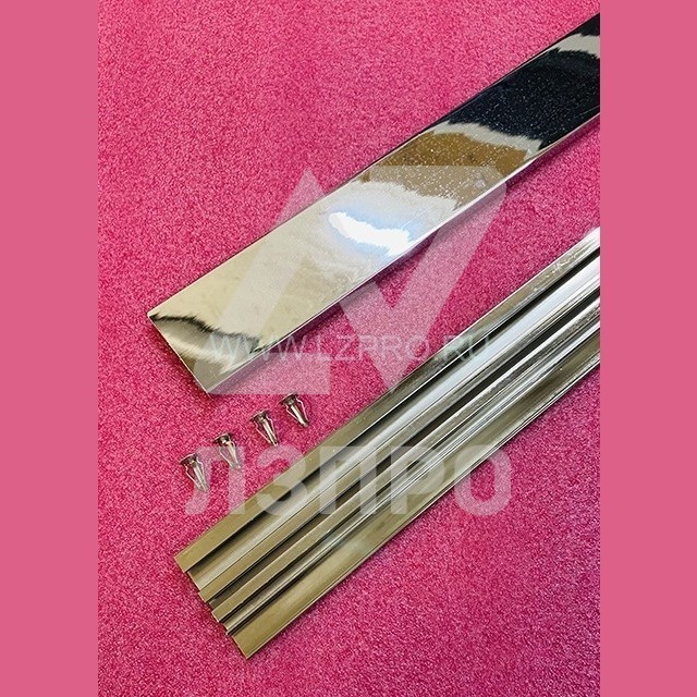 Плинтус кабины лифта L-450 mm CHROME FAA459E999 CH 450 Otis