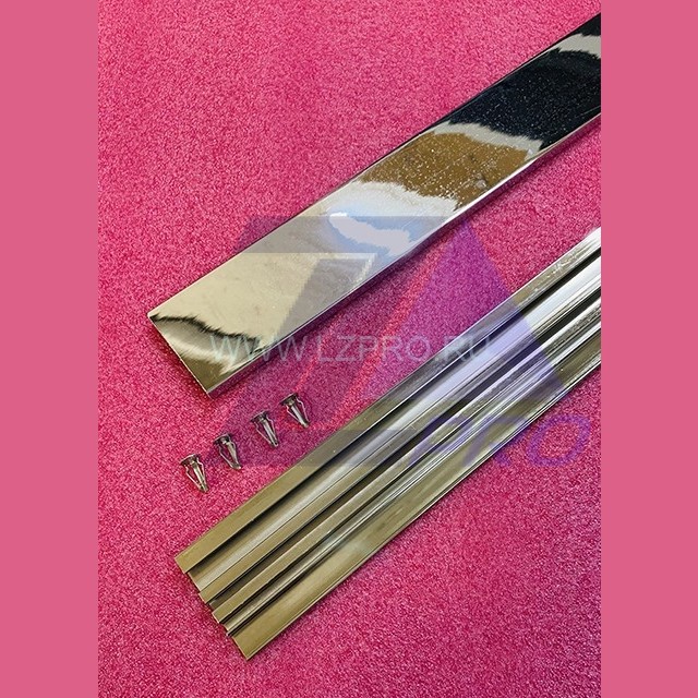 Плинтус кабины лифта L-2088 mm CHROME FAA459E999 CH 2088 Otis