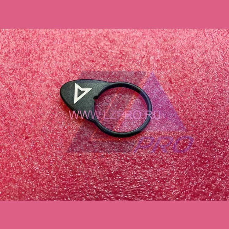 Чиклет стрелка "ВНИЗ" пластиковый черный XIZI OTIS