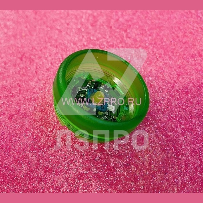 Кнопочный модуль зеленый высокий корпус F2KKIBW KM804343G13 Kone