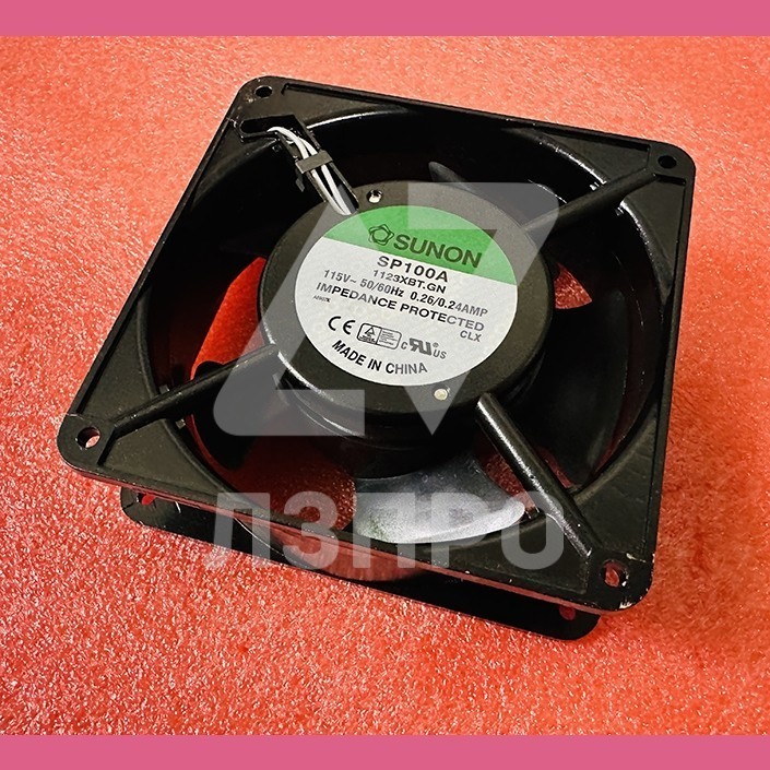 Вентилятор 120x120x38mm 115V 50/60Hz 0.26/0.24AMP 1123XBT.GN SP100A SUNON