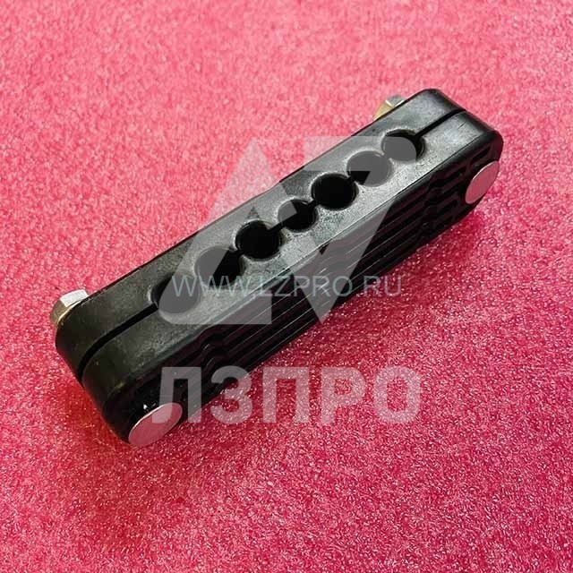 Зажим/держатель на 6 канатов D=10мм