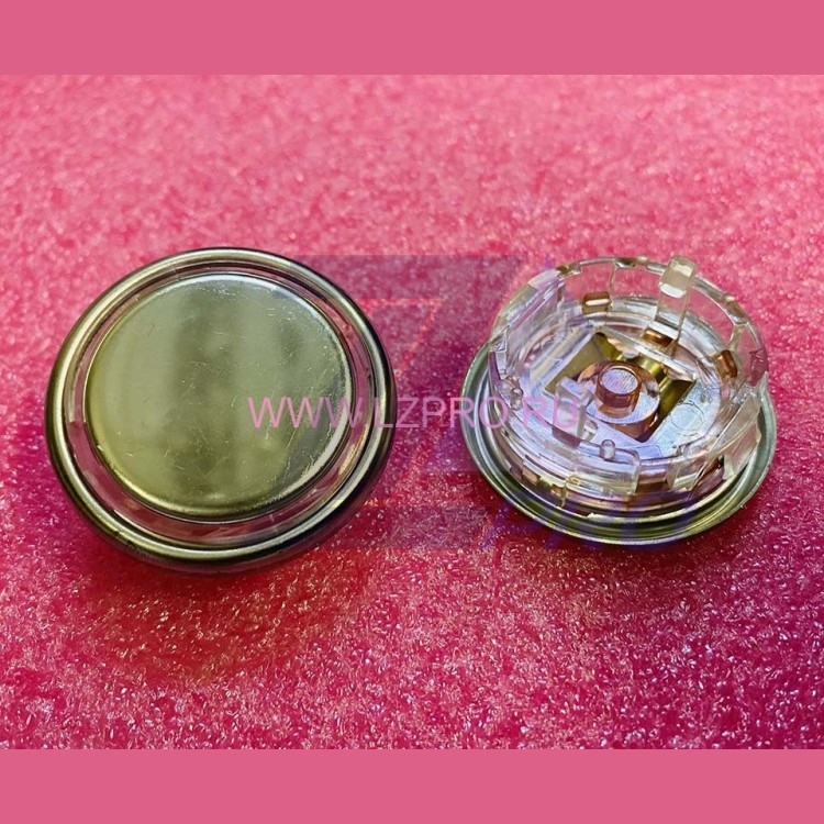 Выключатель кнопочный (толкатель круглый без платы, без символов) ВКЛ13А-7И ДС730836614.1