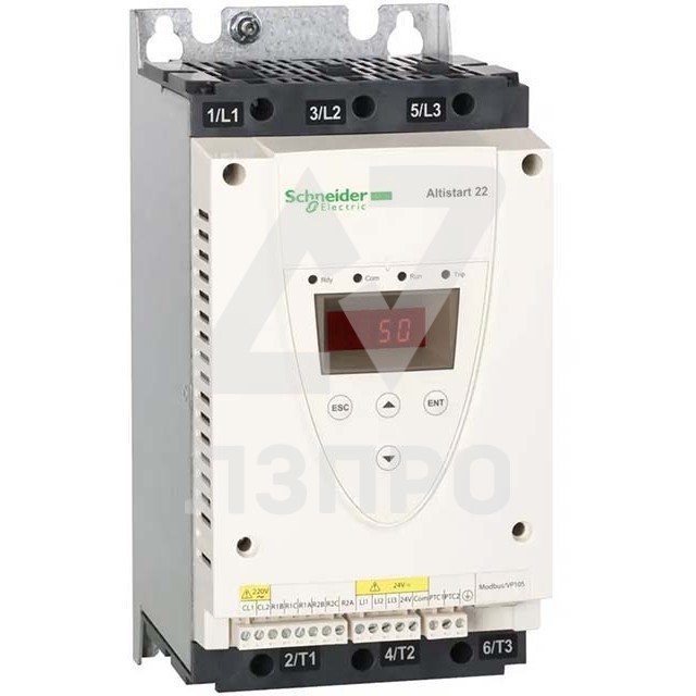 Устройство плавного пуска для асинхронных двигателей 88A Altistart 22 ATS22D88Q Schneider Electric
