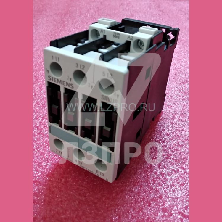 Контактор 110V,50Hz, AC-3: 25A, 400V, 11kW 3RT1026-1AF00 Siemens