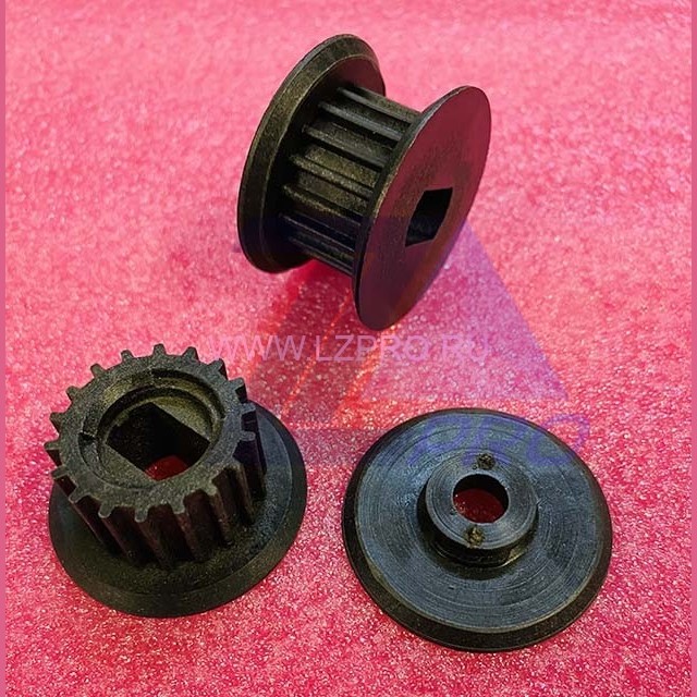 Ролик (шкив натяжения зубчатого ремня, 18 зуб.) D40х22мм для двигателя ДСМ-0,18-500-1-Д-У2 и Fermator