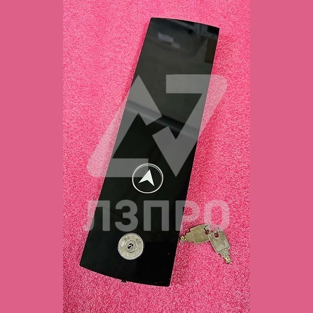 Вызывная панель (1 кнопка с стрелкой, с ключевиной приоритета, с индикатором LM2GD004) XIZI OTIS