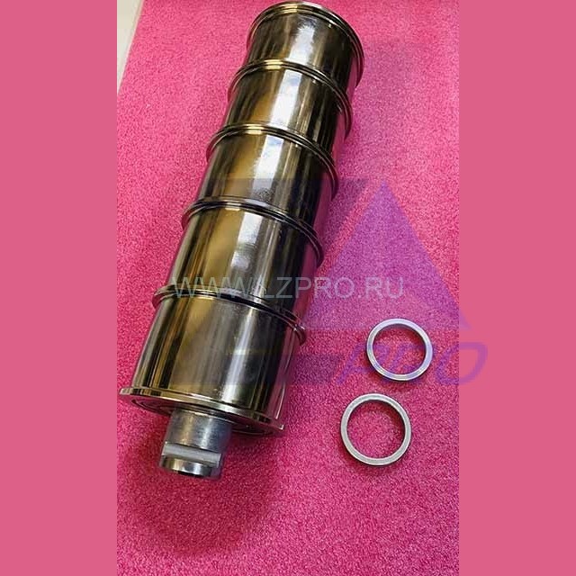 Полиспастный блок кабины/противовеса Otis GeN2 на 5 ремней DIM=385мм 1 ключ AAA20780A2