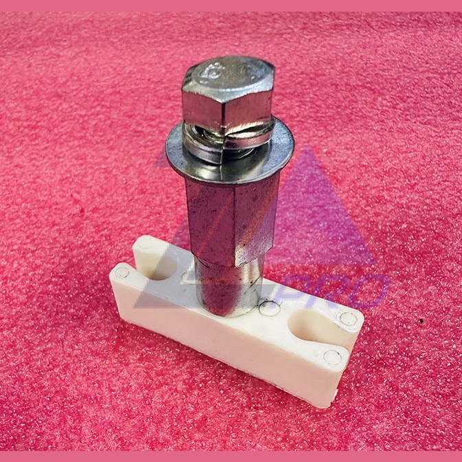 Башмак двери скользящий 16мм в сборе для стеклянных дверей AGH.0001C00MZ Fermator