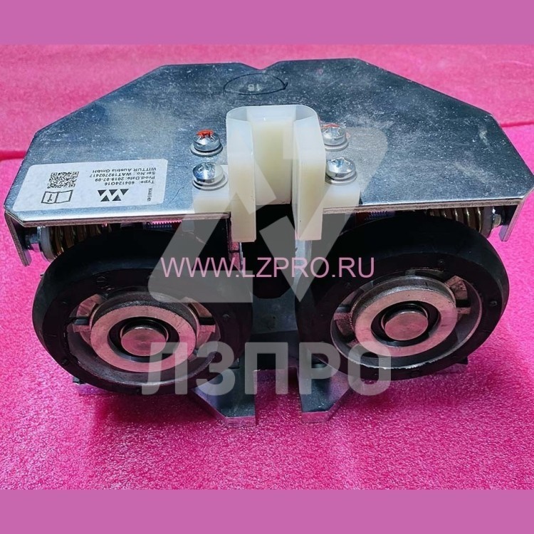 Башмак кабины роликовый d-100mm в сборе WRG 100  WITTUR KM604124G16 Kone