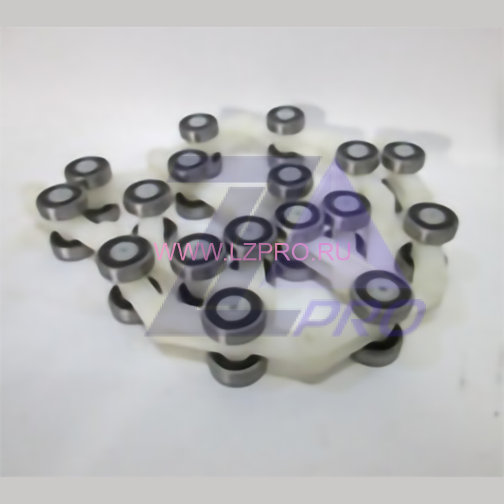 Цепь обводная торца балюстрады эскалатора Canny, 23 звена (пр-во Россия)