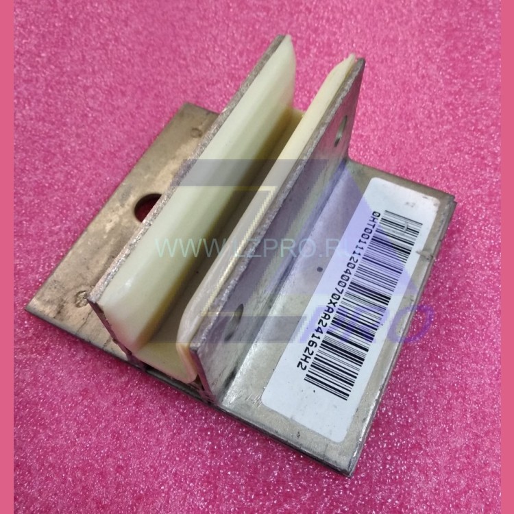 Башмак с вкладышем противовеса L=100мм для направляющей T=10мм XIZI Otis XAA24162H2