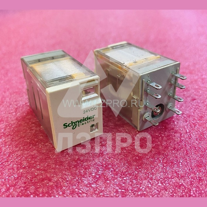 Реле промежуточное 24VDC RXM2LB2BD Schneider Electric