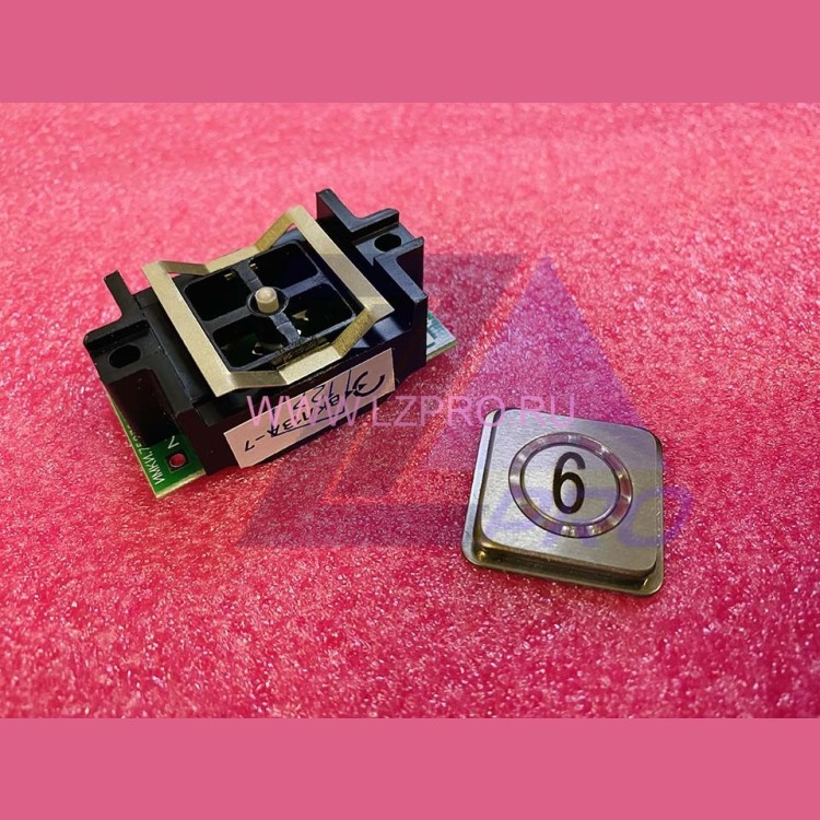 Модуль кнопочный квадратный "6" ВКЛ13А-7 ДС730836362.1 ЩЛЗ