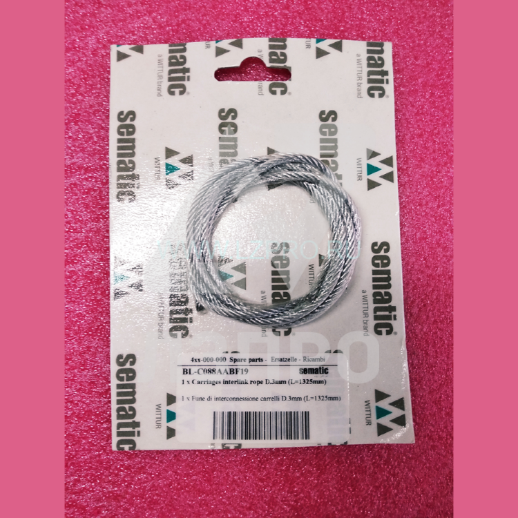 Тросик D-3 mm L-1325 mm BL-C088AABF19 Original Sematic LiftMaterial