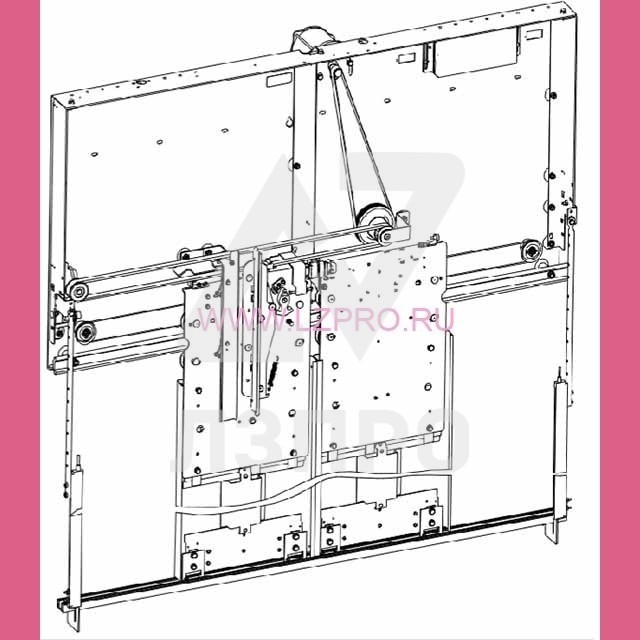 Каретка дверей кабины FAA389EC6 Otis