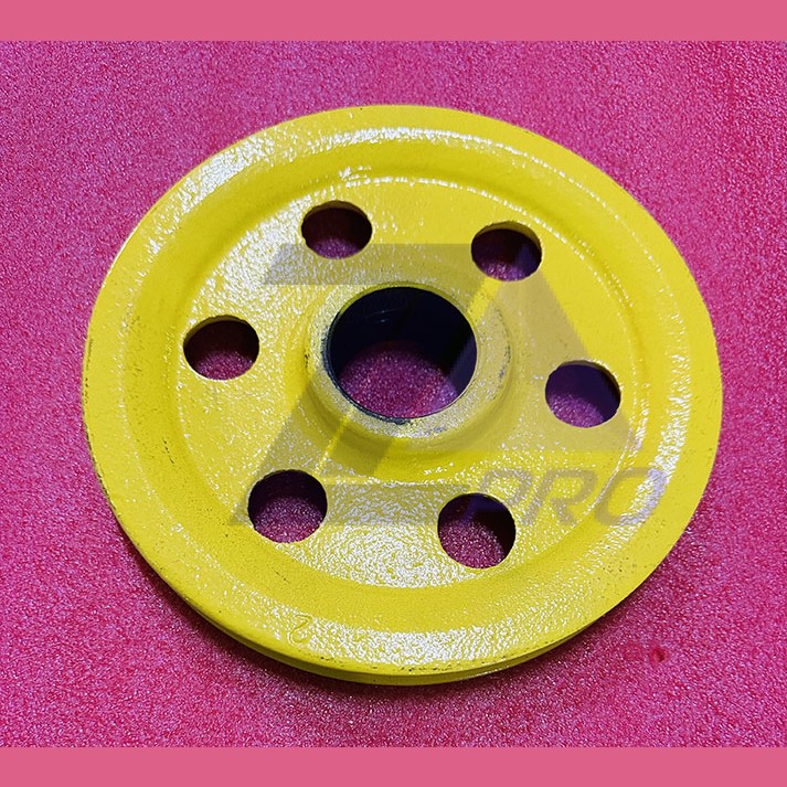 Блок натяжного устройства D=230мм (под канат 7.8мм, без подшипников) 0411.01.00.033 МЛЗ