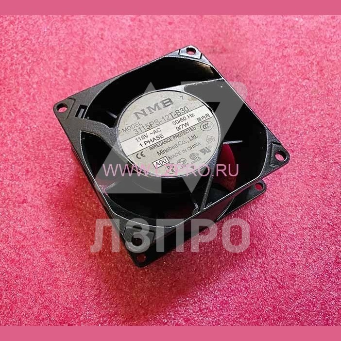 Вентилятор 80x80x38 115V 9/7W 3115PS-12T-B30 NMB