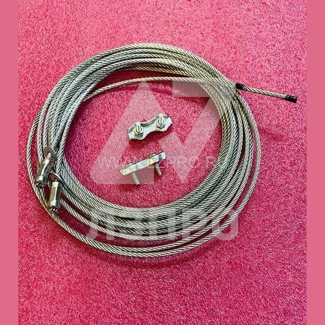 Комплект тросиков дверей 2 шт. L-1200мм d-3мм TC810 SKG Metallschneider