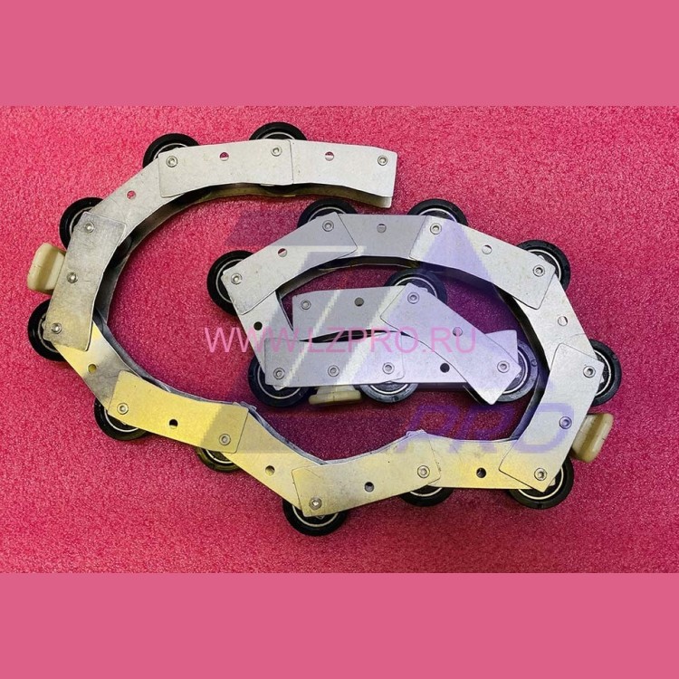 Отклоняющая цепь балюстрады эскалатора на 18 роликов BLT/Brilliant, Schindler, SEC