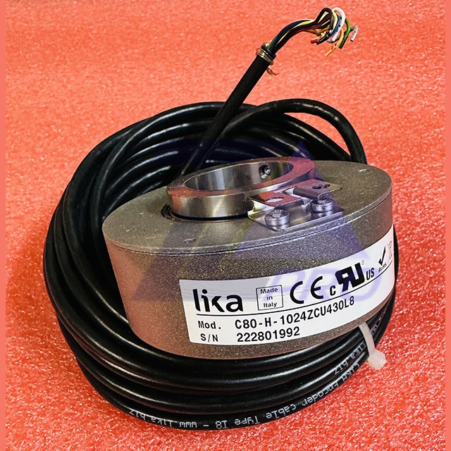 Энкодер инкрементальный (C80-H-1024ZCU430L8) C80-H4-01024-ZCU-30-ST-RL080 Lika