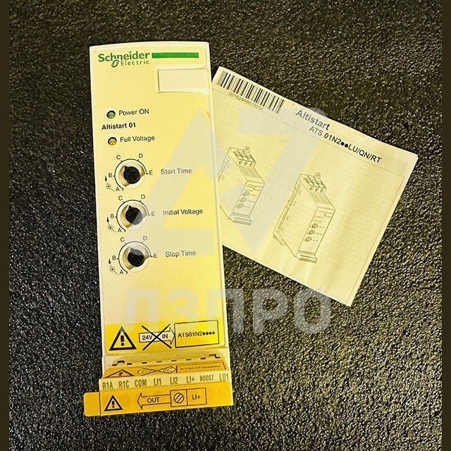 Устройство плавного пуска Altistart 32A 380/415V ATS01N232QN Schneider Electric