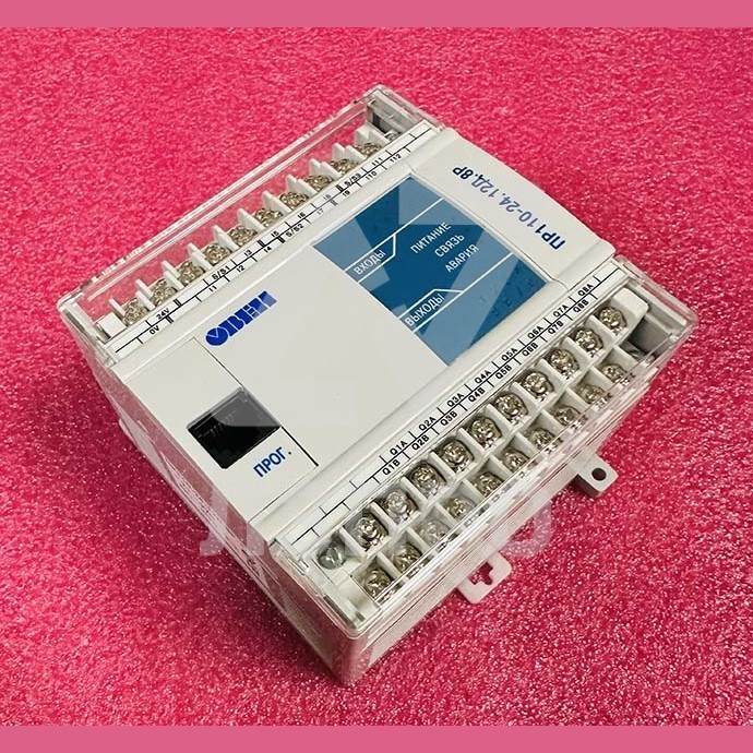 Реле программируемое ПР110-24.12Д.8Р КУВФ.421445.019 ПС ОВЕН