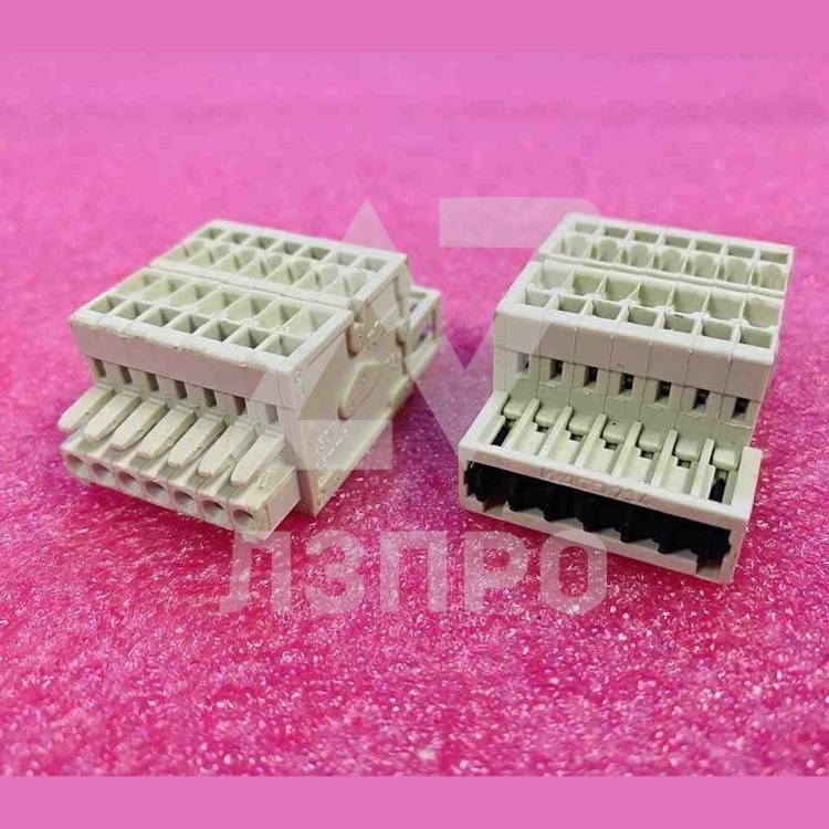 Разъем 7-контакт. комбинированный шаг 3,5 мм, светло-серая 734-637 Wago