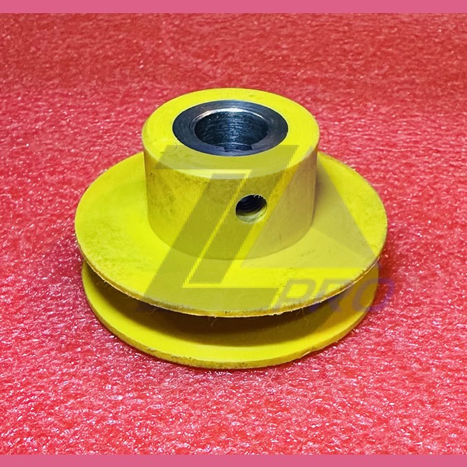 Шкив пластиковый привода дверей D=64мм d=14мм 0463Б.03.10.130 МЛЗ