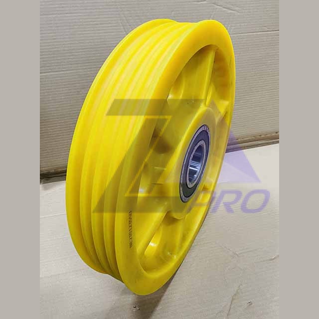 Отводной блок 400х4х10-12,2 (диаметр вала 60 мм; ширина 70 мм; полимерный) ZAA263S5 Otis