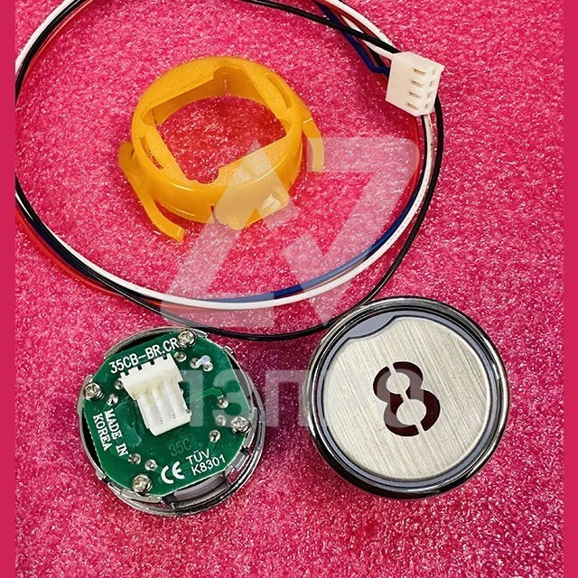 Кнопочный модуль "8" (ПУЛ02В) KS-1021-01X Korea МЭЛ