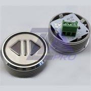 Модуль кнопочный красная подсветка "ОТКРЫТИЕ ДВЕРЕЙ" К1-Откр-1-К (а...