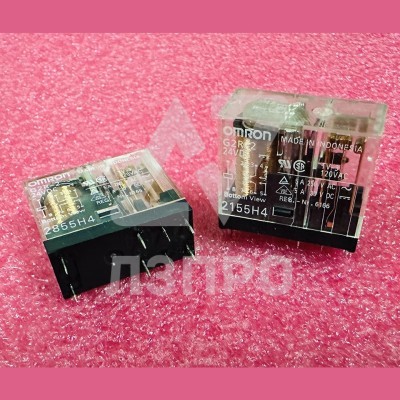 Реле 24VDC 5A/250VAC G2R-2