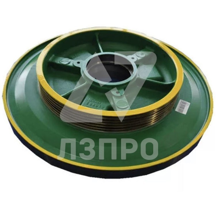 Шкив канатоведущий 600х6х13 для лебедки MX20 755995H01 Kone