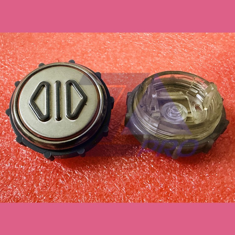 Модуль кнопочный круглый ОТКРЫТИЕ с гайкой без платы ВКЛ13А-7П (7-4П)