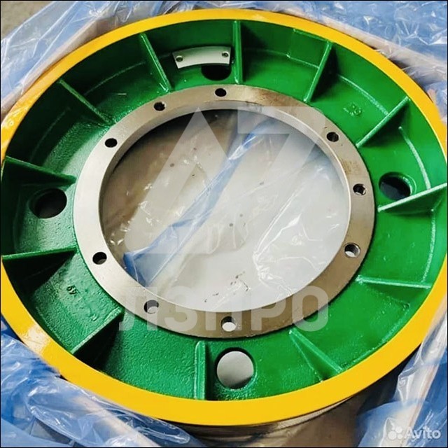 Канатоведущий шкив (обод) 650x6x13x120мм лебедка MX18 Kone