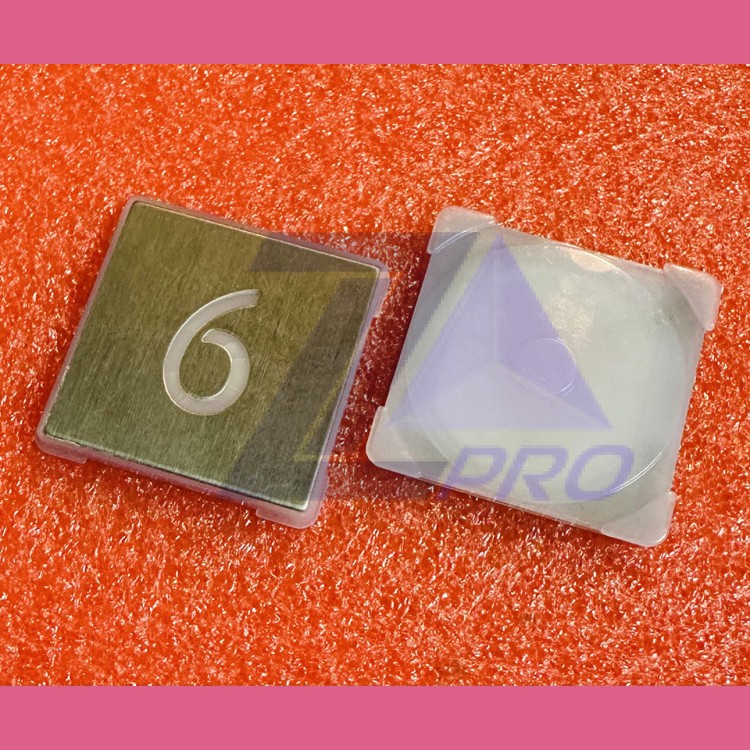 Нажимной элемент кнопки приказа "6" KM857811G006 Kone