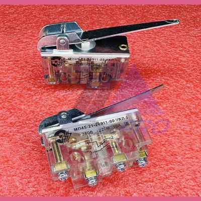 Микропереключатель (с рычагом, 1НО+1НЗ, аналог ВП73 11011 00УХЛ3) МП45-21-209...