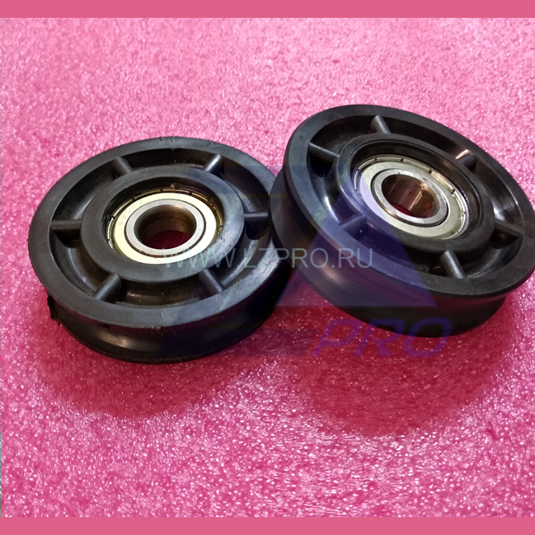 Ролик каретки d=70мм сферический паз 366В.06.06.120К КМЗ 404А.06.05.220М ЩЛЗ