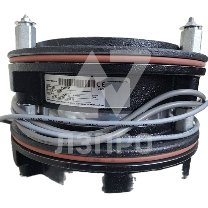 Электромагнитный тормоз FCRD90 2x80Nm 2x102V 120W лебедка FMB130-B A-Basic Schindler