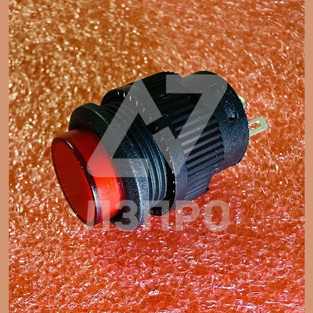 Кнопочный переключатель с красной подсветкой R16-503BD-R NON-LOCK RUICHI