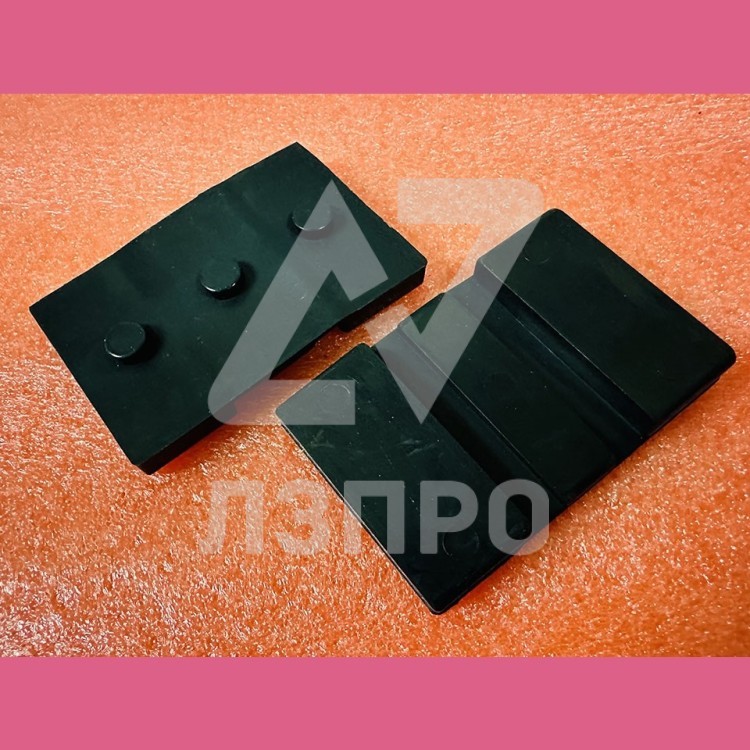 Вкладыш 10мм башмака L=48мм W=24мм H=28мм Thyssen