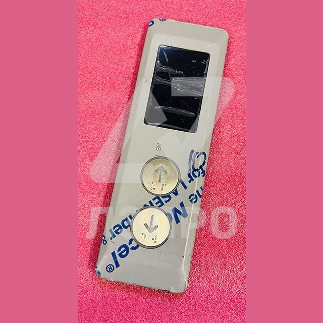 Вызывной пост двухкнопочный с индикатором AVOX GENEMEK