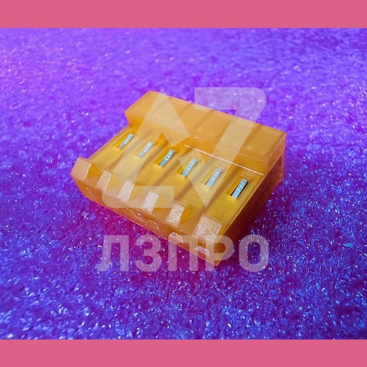 Разъем Connector F6 Power POS 3.96mm 3-640427-6